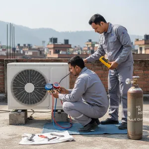 AC Leak Test & Pressure Test Kathmandu