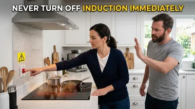 Never Turn Off Induction Immediately