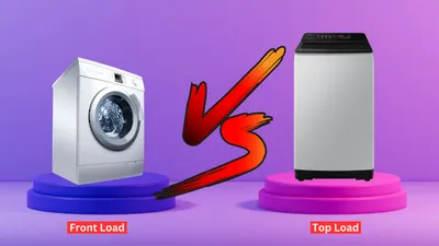 Front Load vs Top Load washing machine