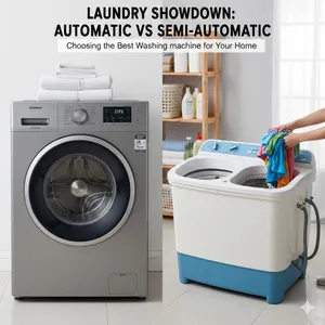 Semi-Automatic vs Automatic Washing Machine: Which One Should You Choose?