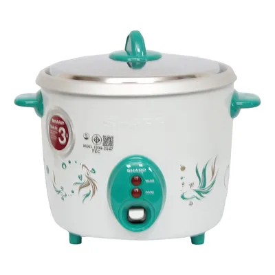 Sharp 1.1 L Electric Rice Cooker KSHD11BL AC GHAR