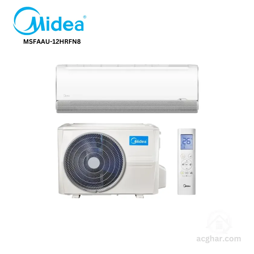 Midea 1 0 Ton Breezeless Inverter Type Wall Mount Air Conditioner Ac