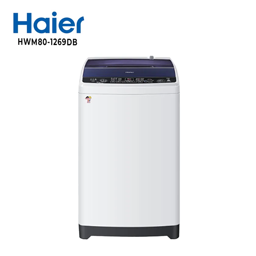 haier top load washing machine 8kg