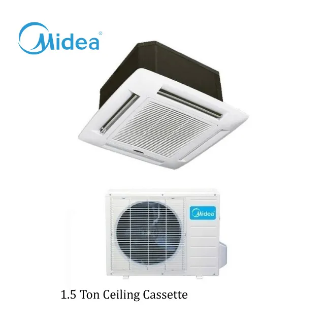 Midea 1 5 Ton Ceiling Cassette Air Conditioner Ac Ghar