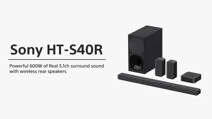 Sony 5.1 surround sound orders bar