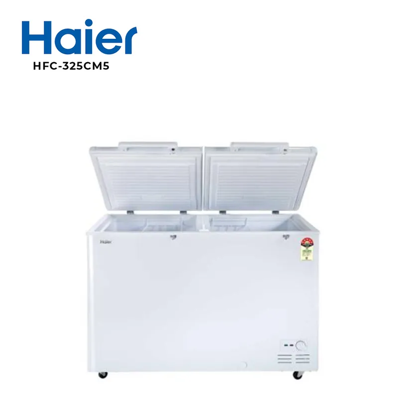 Haier 325 Liters Dual Chamber Chest Freezer HFC325CM5 AC GHAR