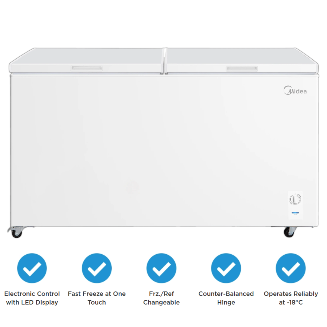340 Liter Hard Top Single Door Chest Freezer - MDRC398FZG43