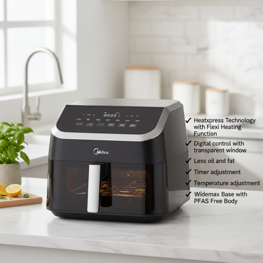 Midea 8.5 Liter Digital Air Fryer - MF-CY85WK2