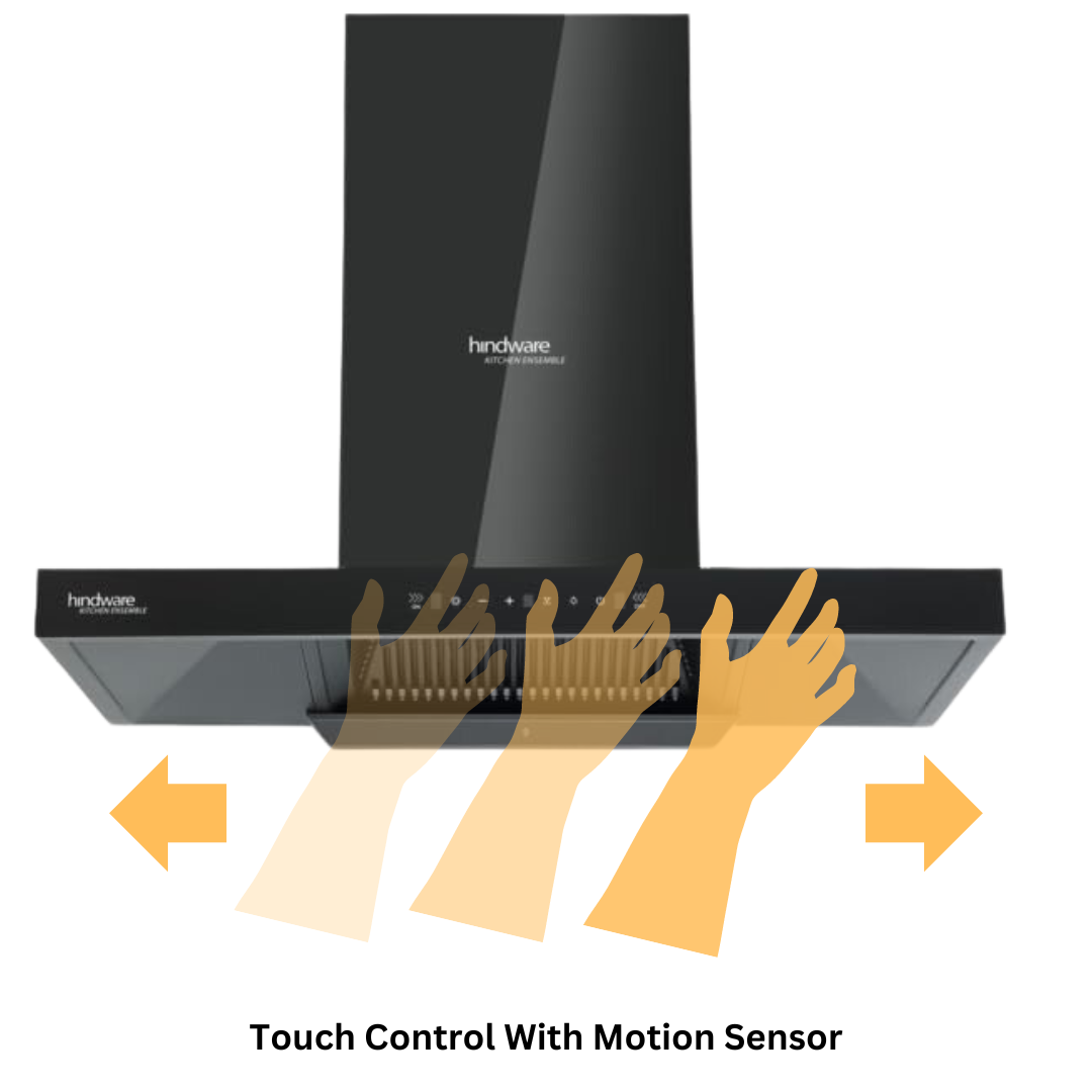 Hindware 90 cm Auto Clean Chimney - ALICIA HMS 90