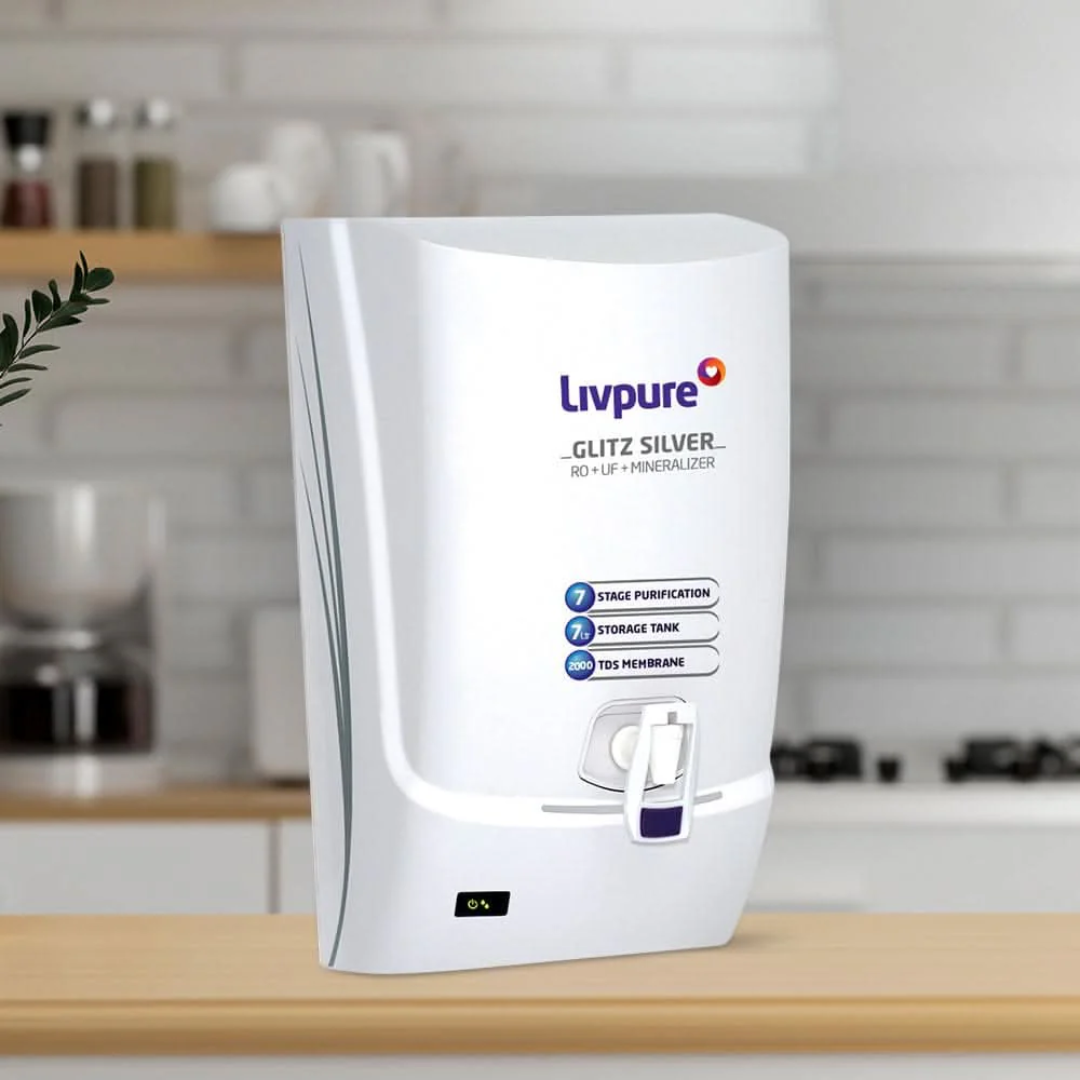 Livpure Water Purifier - Glitz Silver