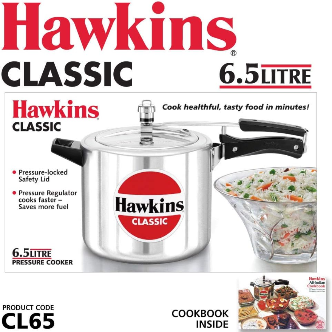 Hawkins Aluminium 3L Classic Induction Base Pressure Cooker - CL3T