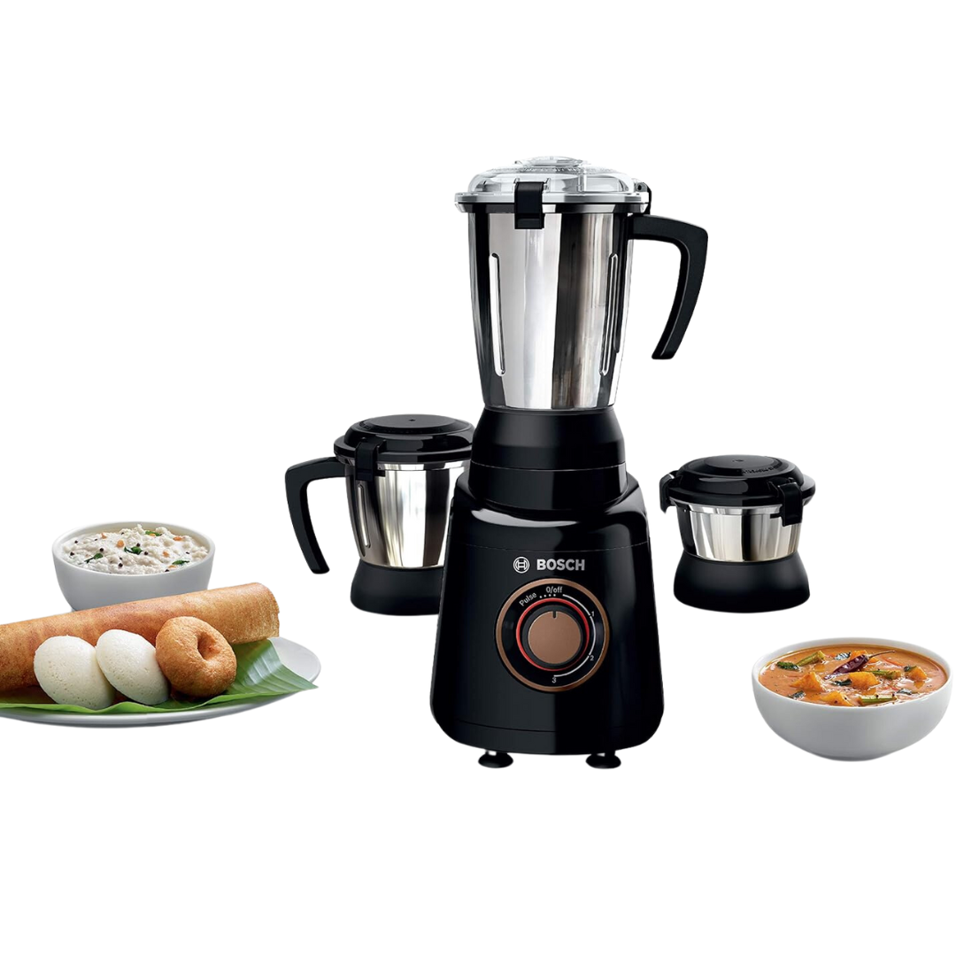 Bosch 4 Jar 750W TrueMixx Bold Mixer Grinder - MGM6644BIN