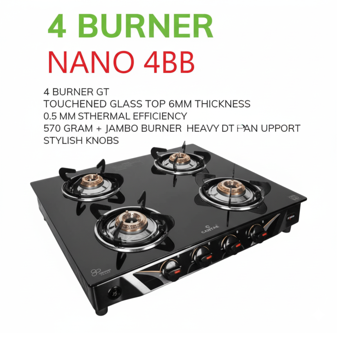 Cantae Nano 3BB AI Cooktop/Gas Hob/Stove