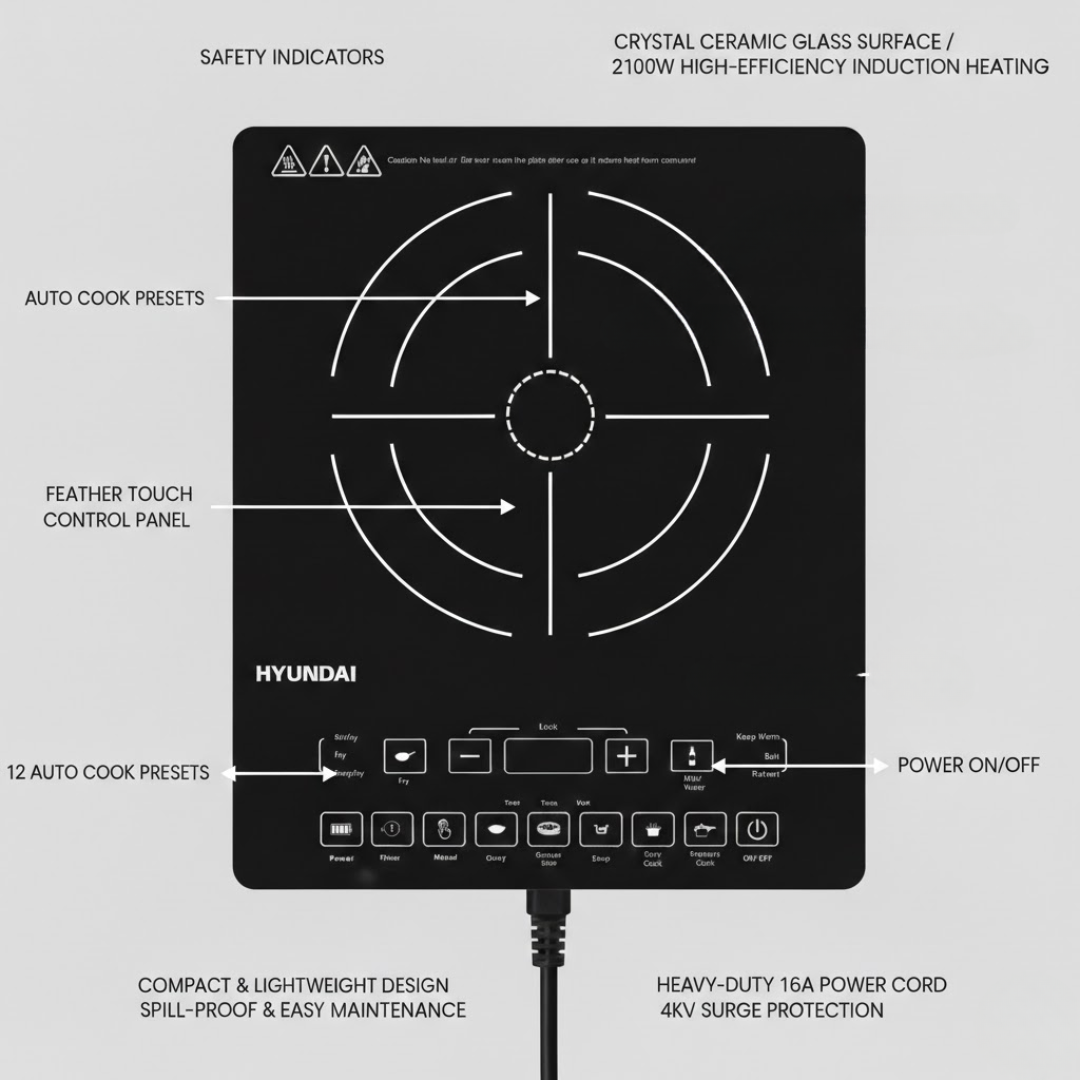 Hyundai Induction Stove Cooking Mode