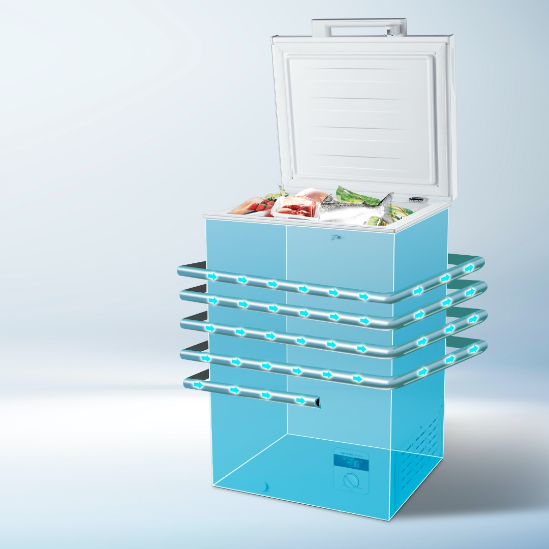 Hisense 144 Ltrs Hard Top Chest Freezer - FC-18DT4SFA