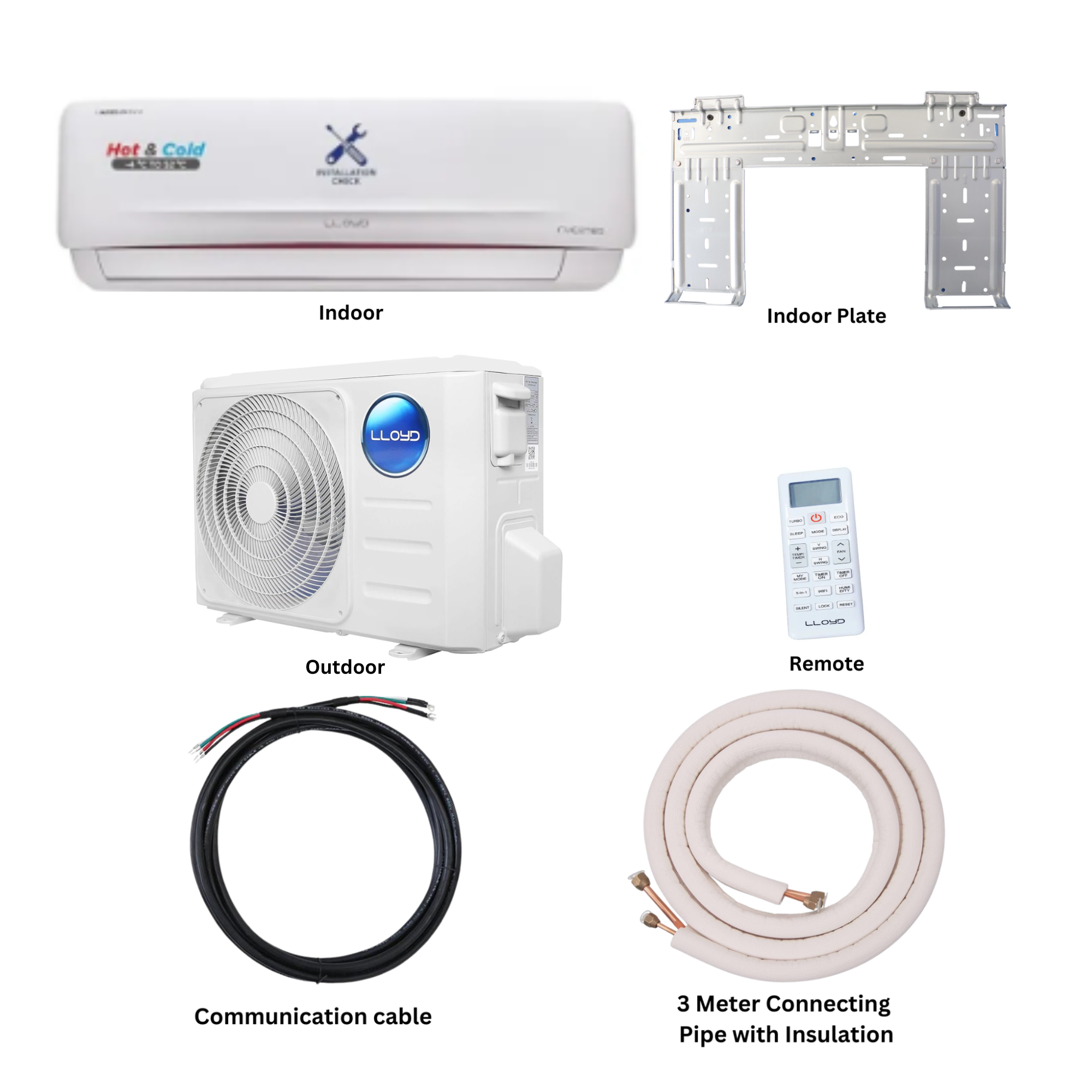 Hitachi 2.0 Ton Inverter Split Air Conditioner - KIYORA-RMRG422HFXO