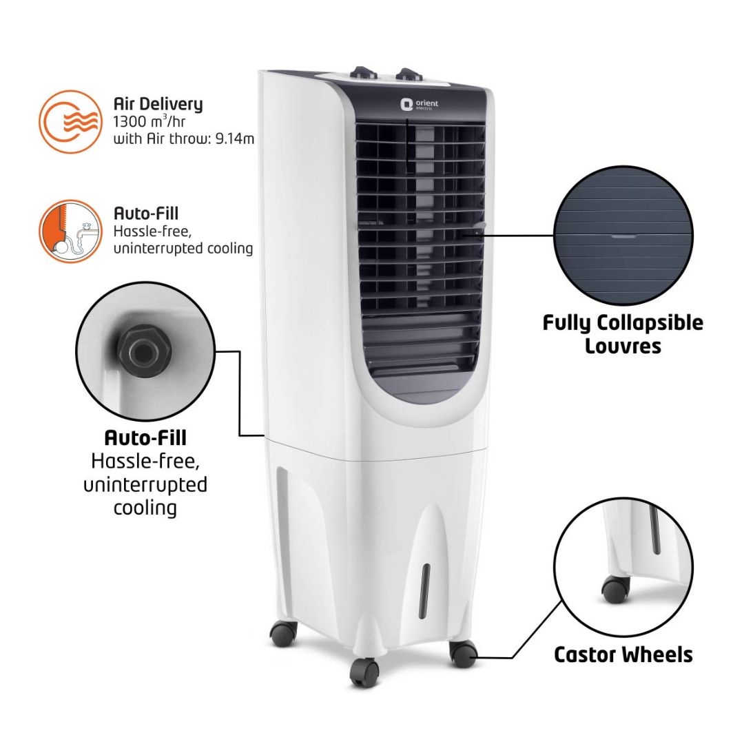 Orient ULTIMO TOWER 26 Tower Air Cooler - CT2603H