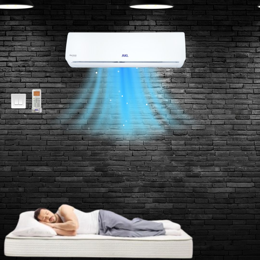AKL 1.0 Ton Wall Split Non Inverter Air Conditioner - KF-35GW/X