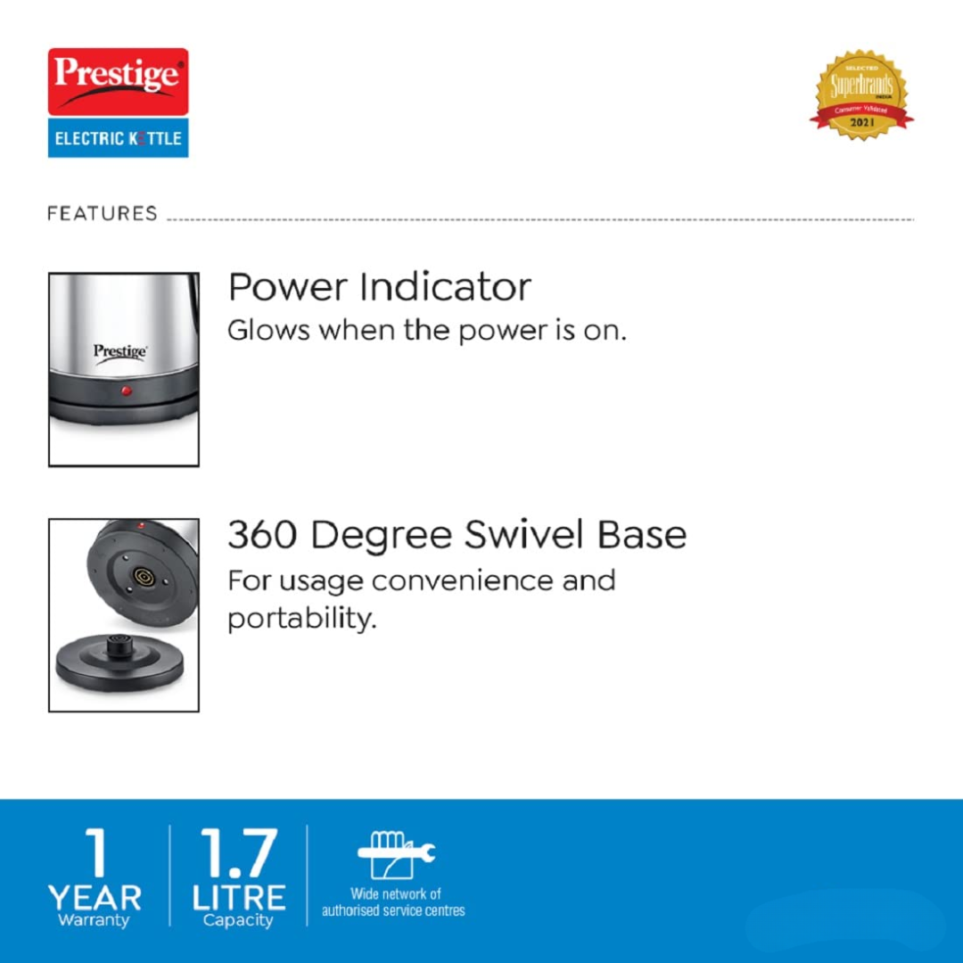 Prestige 1900W Automatic Voltage Controller Induction Cooktop - PIC 23 41951