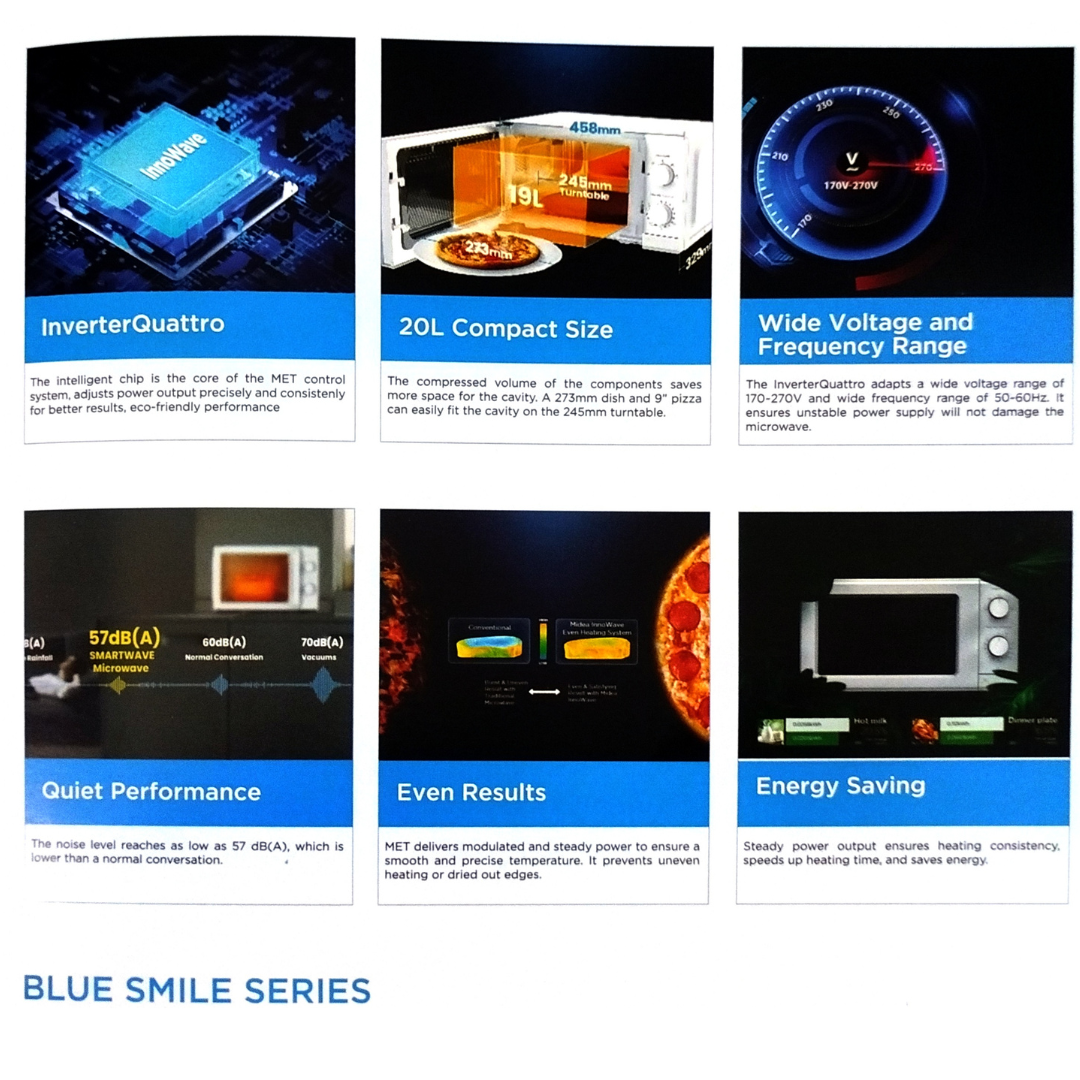 Midea 20L Microwave Oven - EM7PO12MZ View