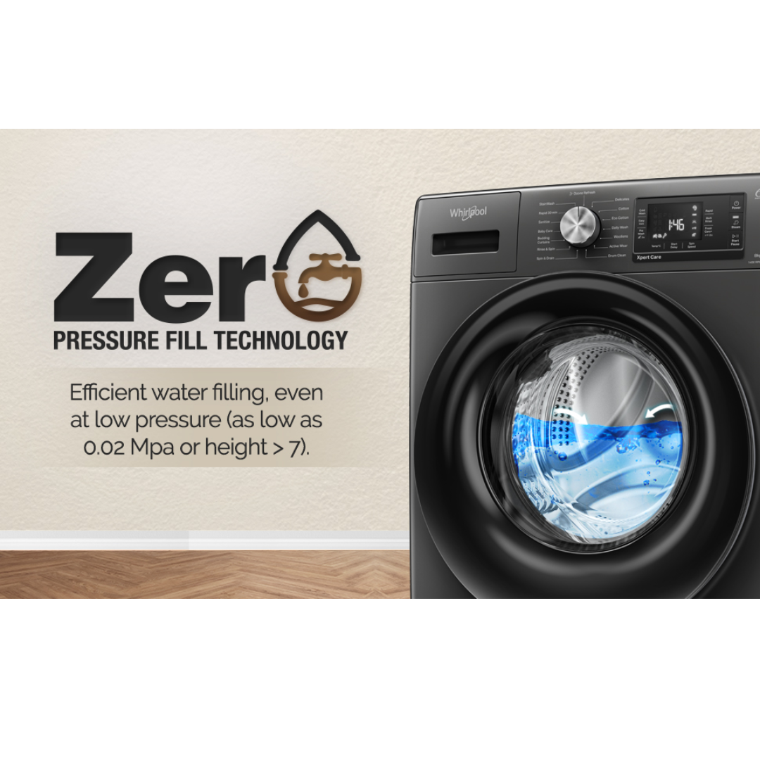 Whirlpool 8 Kg Automatic Top Load Washing Machine - STAINWASH PRO 8.0 GREY 10YRMW