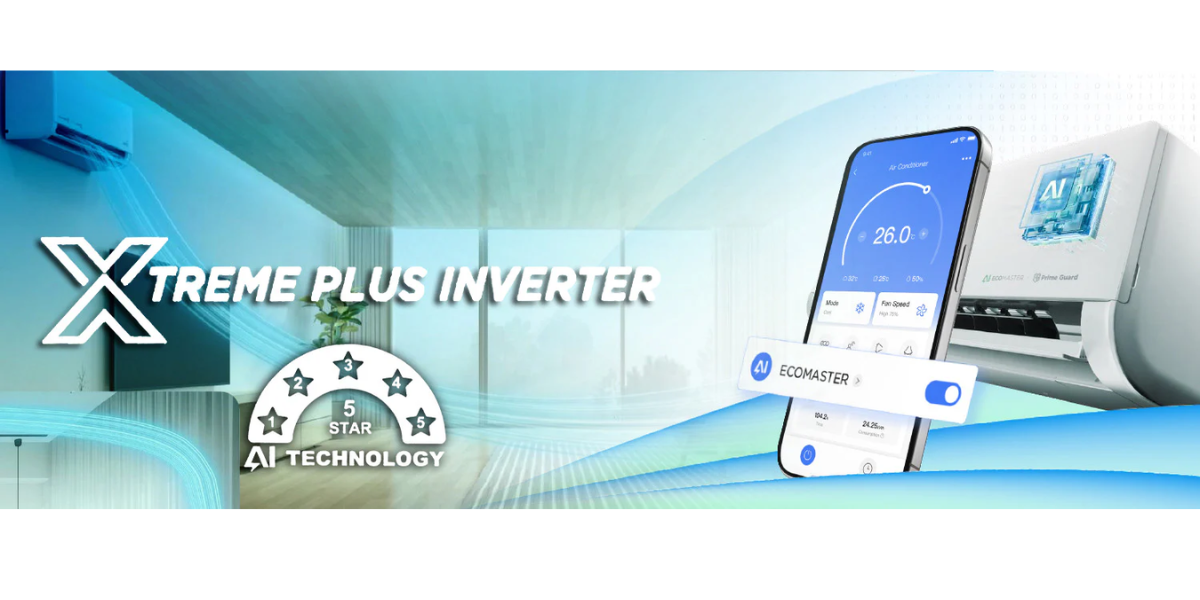 Midea 1.0 Ton Xtreme Plus Inverter Air Conditioner - MSEZBU-12HRFN8