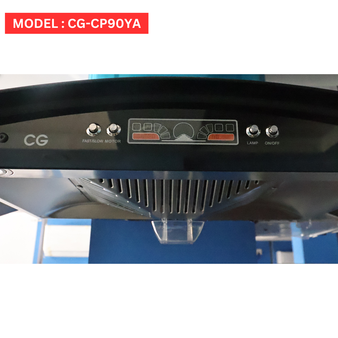 CG 90 cm Baffle Filter Kitchen Chimney - CG-CP90YA