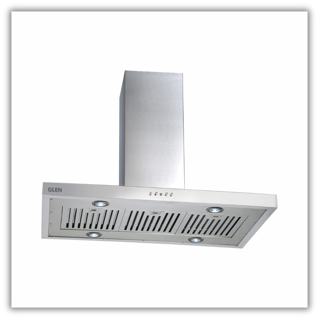 Glen 60 cm Straight Line Ductless Kitchen Chimney - 6000 Junior BF