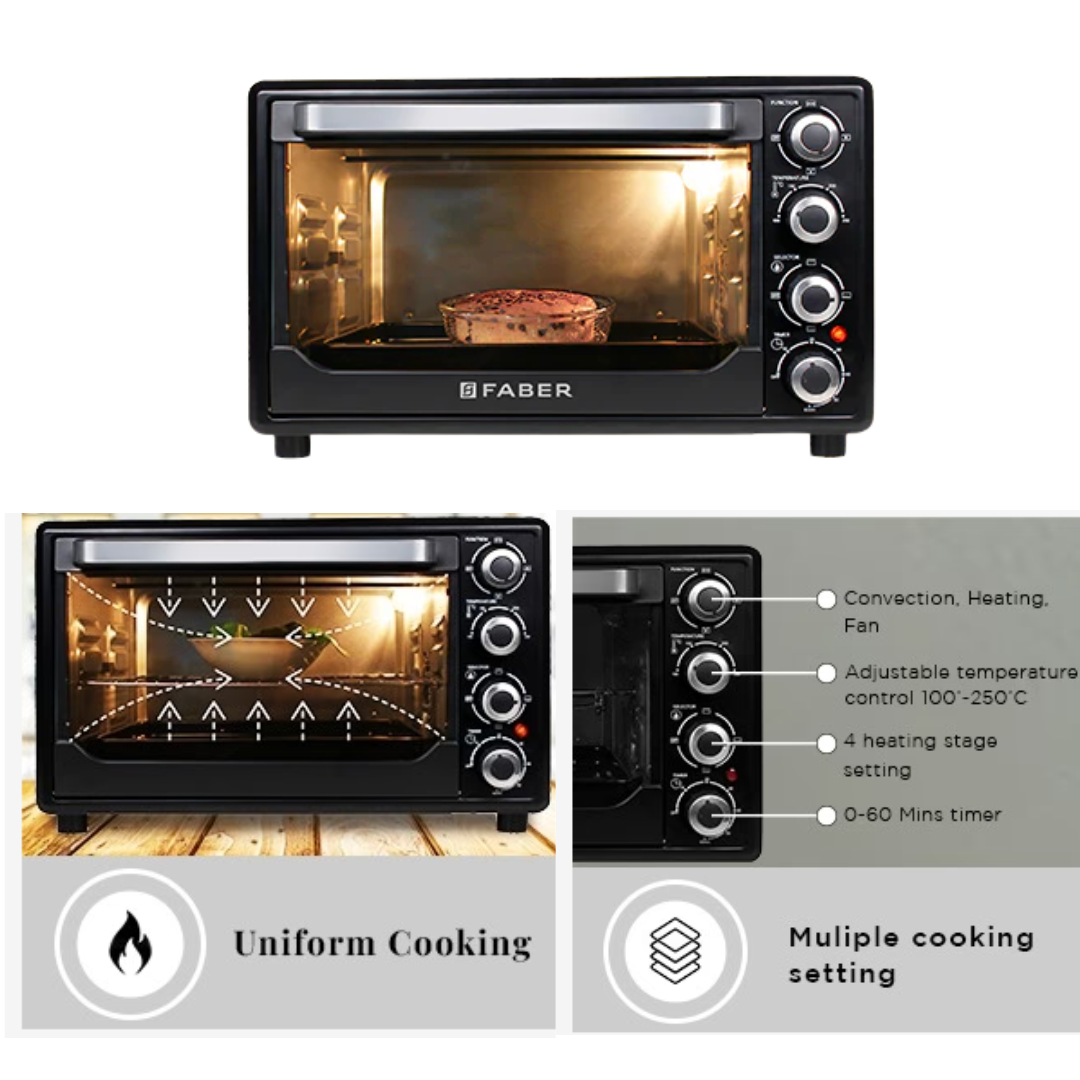 Faber 45L Oven Toaster Griller - FOTG 45L