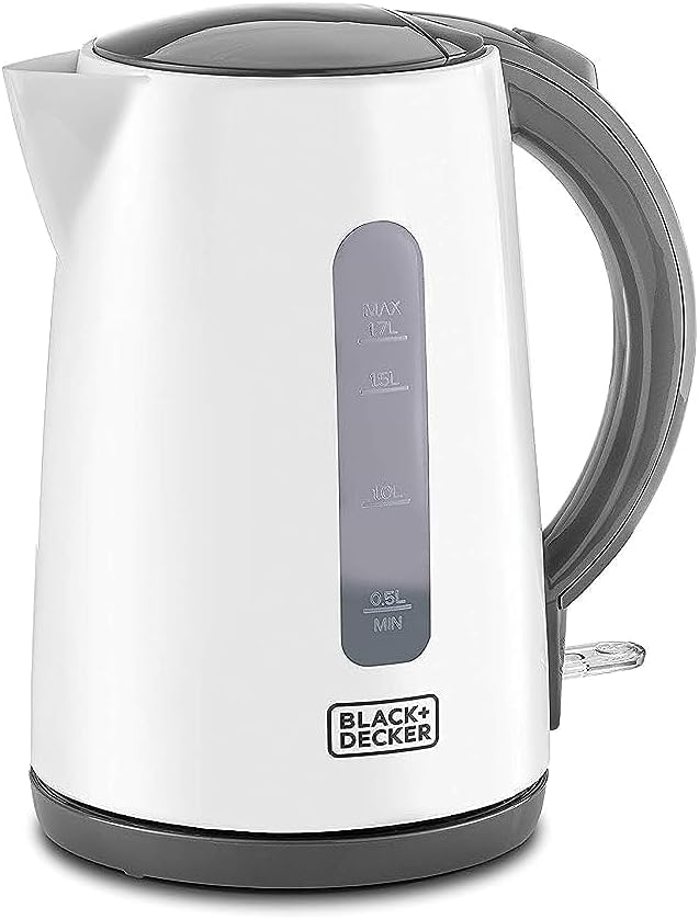 Black+Decker 1.7 L Electric Water Kettle - JC190W-B5