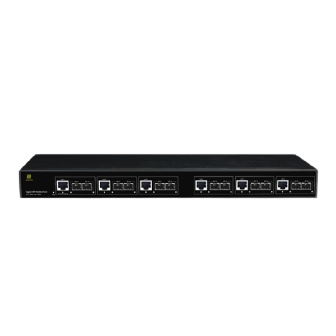 Geneta 6 Gigabit Ethernet + 12 SFP Port Switch - GNT-G1618FG