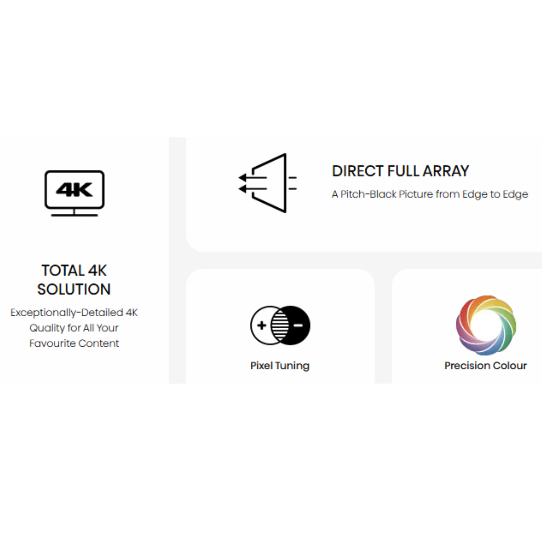 Hisense 55 Inch 4K Google UHD Smart TV - 55A6K