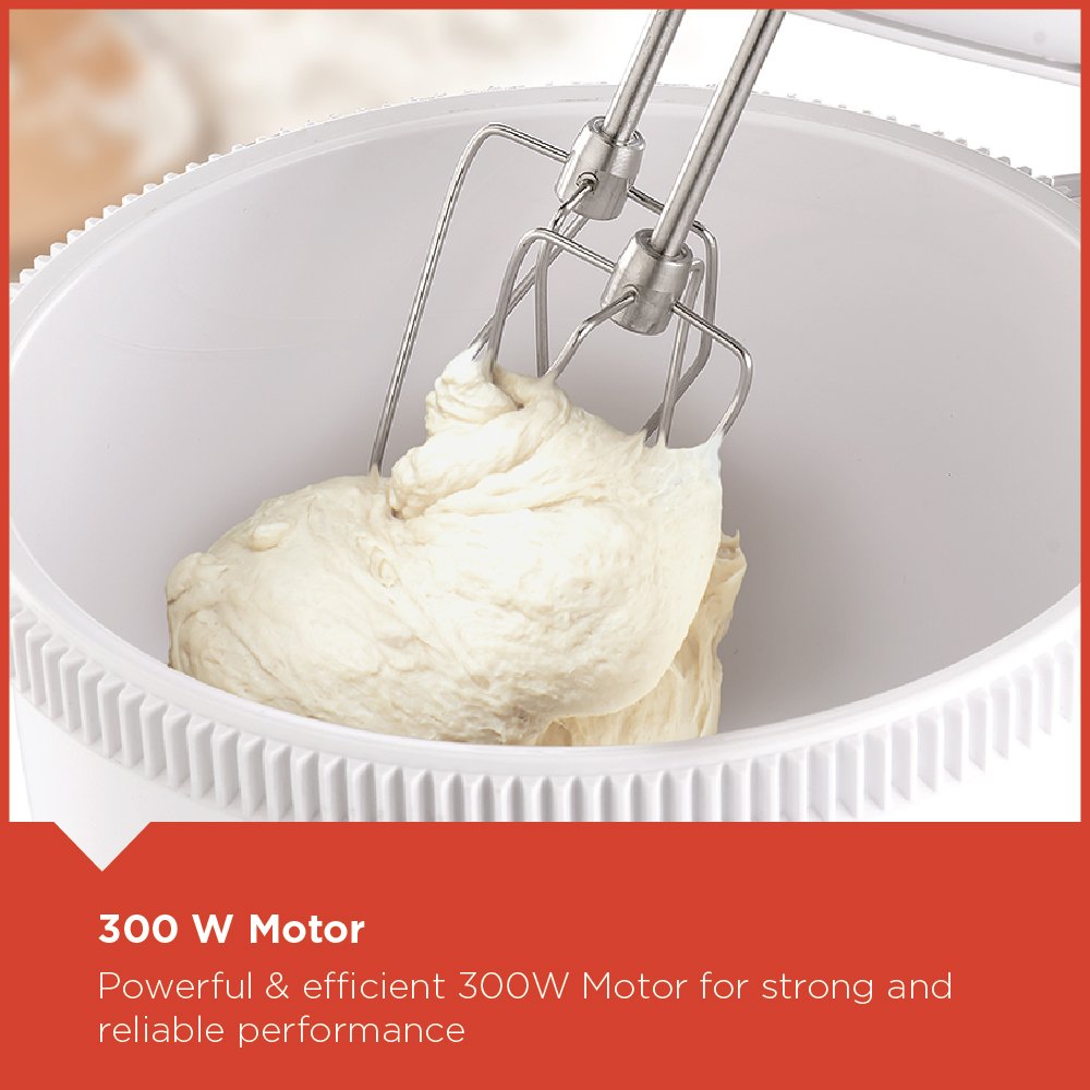 Black+Decker Bowl And Stand Mixer 300W - M700-B5