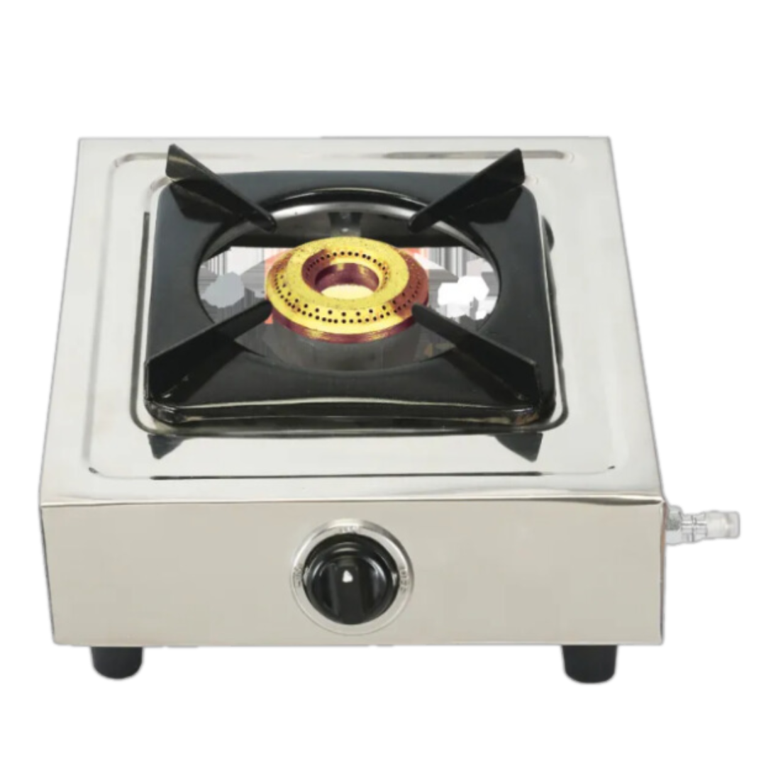 Yasuda 1 Burner Stainless Steel Gas Stove - YS-SB02 AGNI