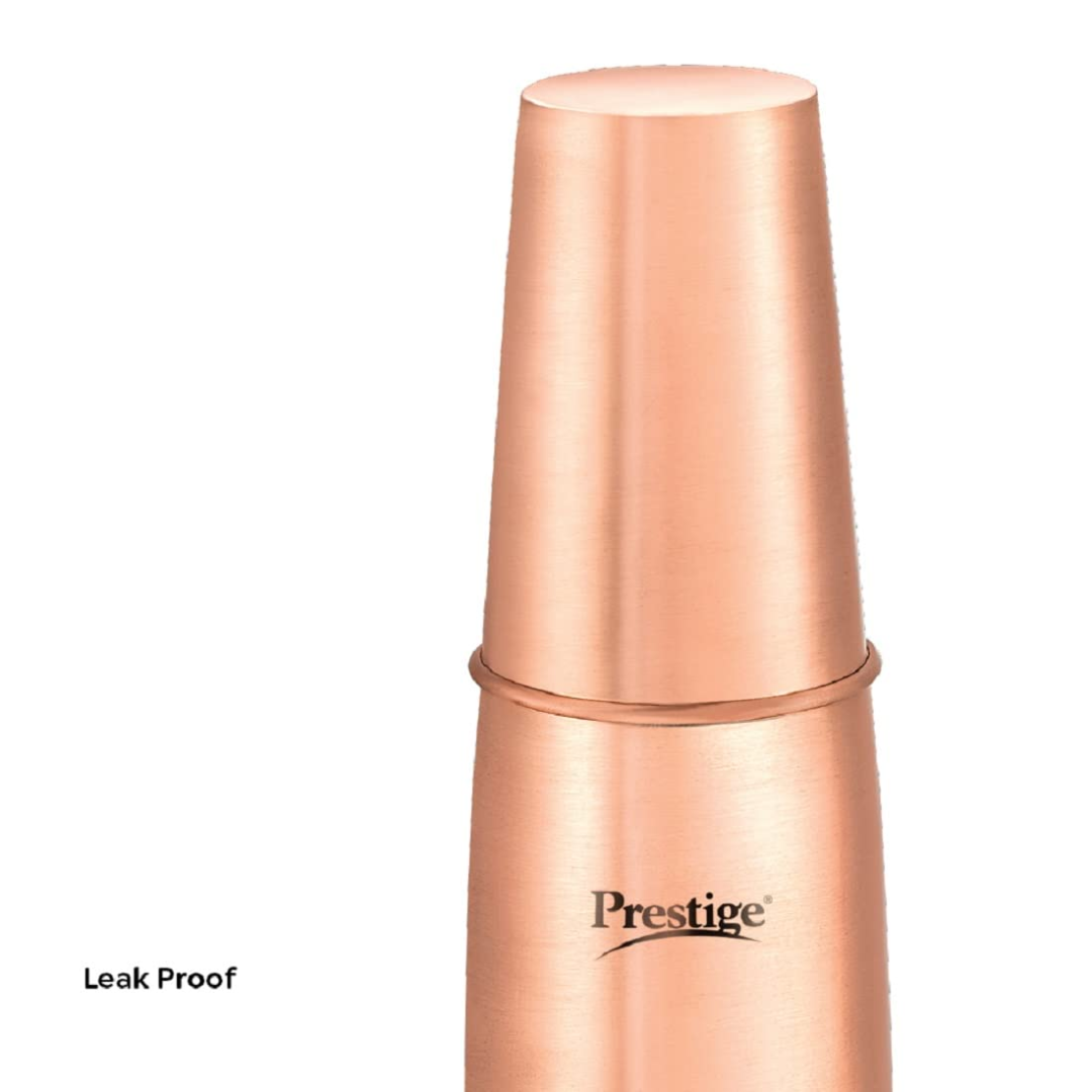 Prestige 1000 ml Tattva Copper Bottle with Tumbler - 42784 CBT01