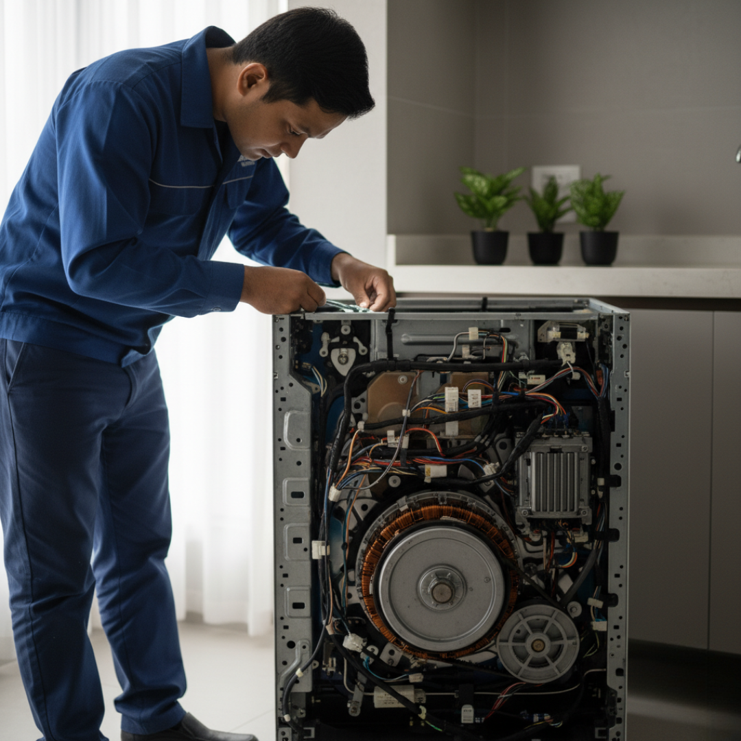 Professional Front-Load Washing Machine PCB Repair