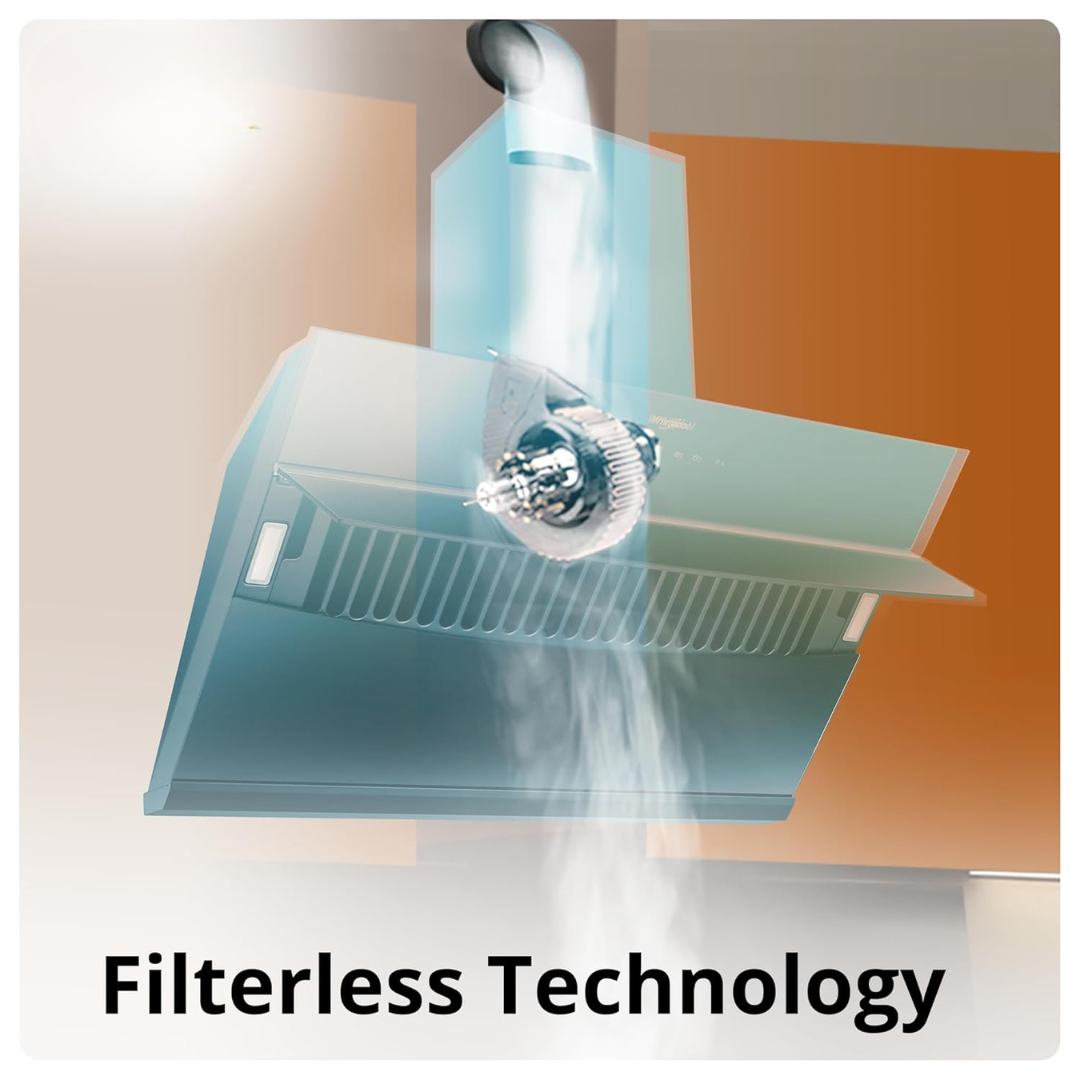 Whirlpool 60 cm Autoclean Kitchen Chimney - CG 601 HAC HOOD