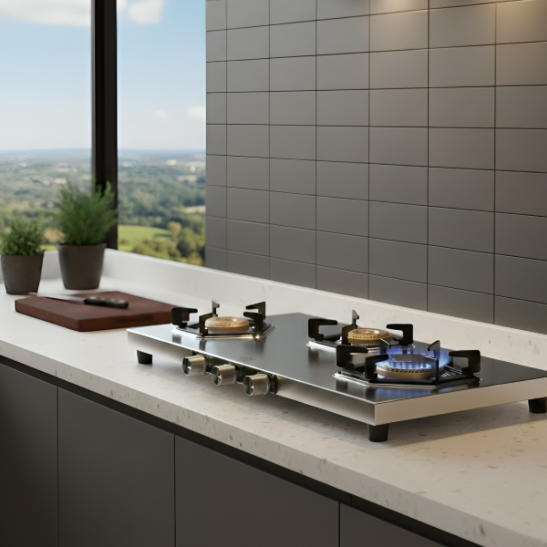 Cantae 2 Burner Stainless Steel Gas Burner/Hob - CT-SS 270