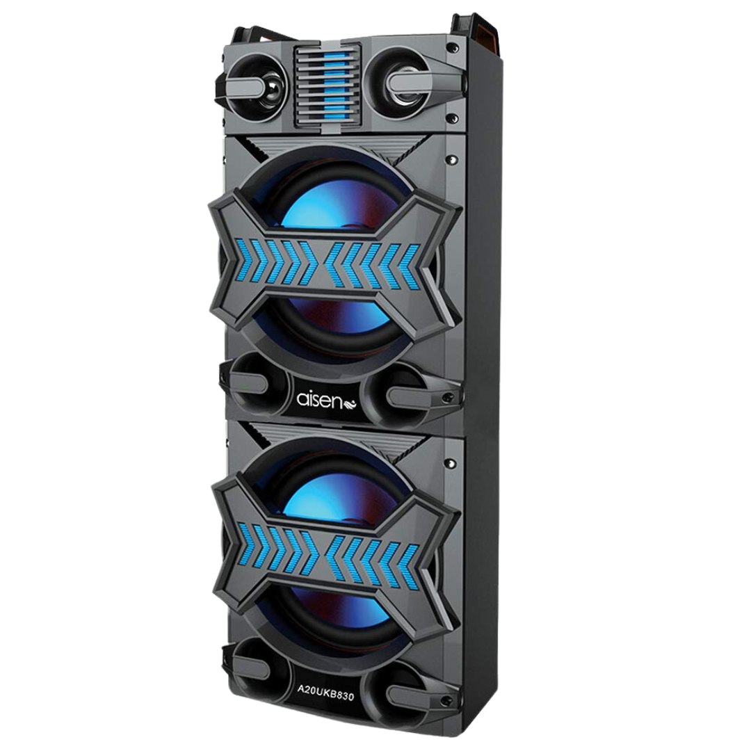 Aisen 180W RMS Walk & Rock Portable Hi-fi 180 W Bluetooth Tower Speaker - A20UKB830