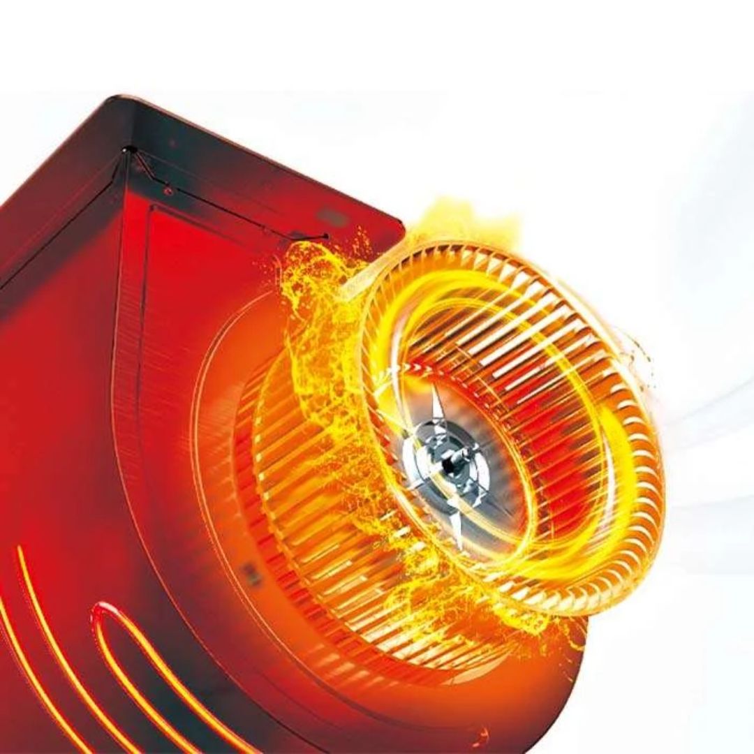 Midea 90cm Auto Heat Clean Electric Chimney - 90V11-L