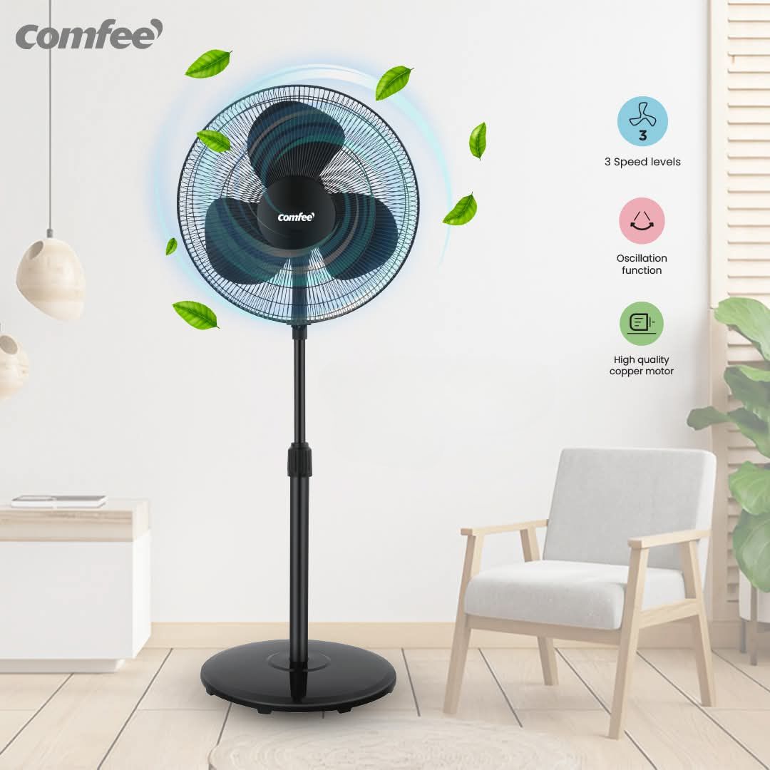 Comfee 16″ Stand Fan 3 Speed - FS40-19M