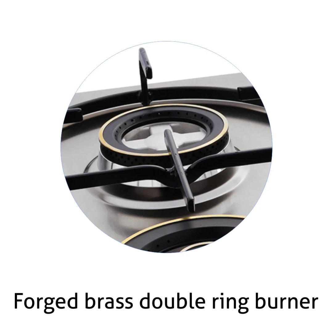 Glen 4 Burner Hob Top Stoves - BH 1061 SS DB TR