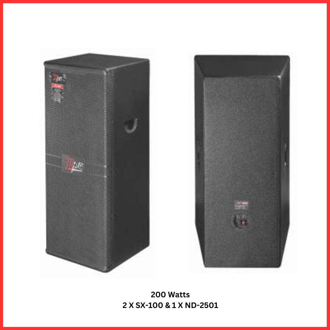 Mpro 2 X 12” Sound Columns (Paint Finish) - CX-200