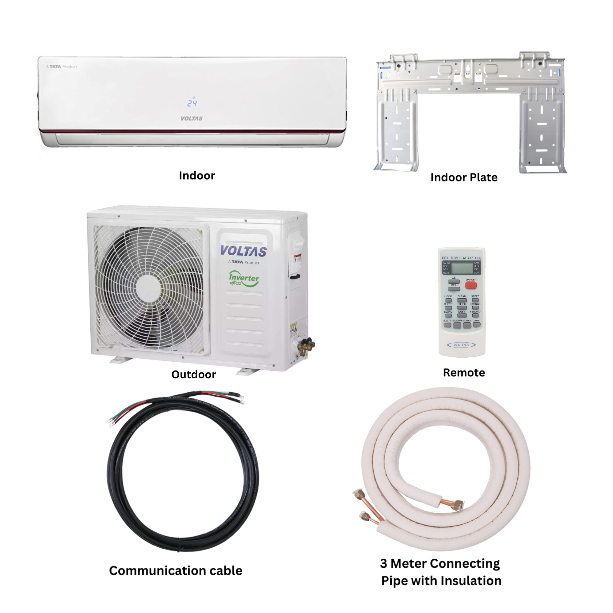 Panasonic 2.0 Ton  Wall Mount Inverter Type Air Conditioner