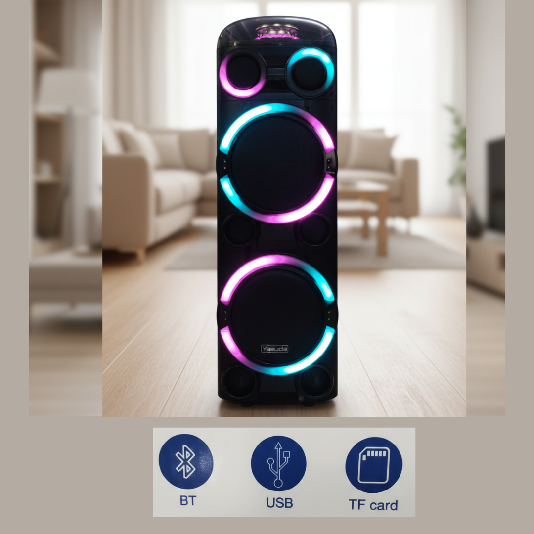 Yasuda Bluetooth Trolley Speaker With Mic - YS-10TF2