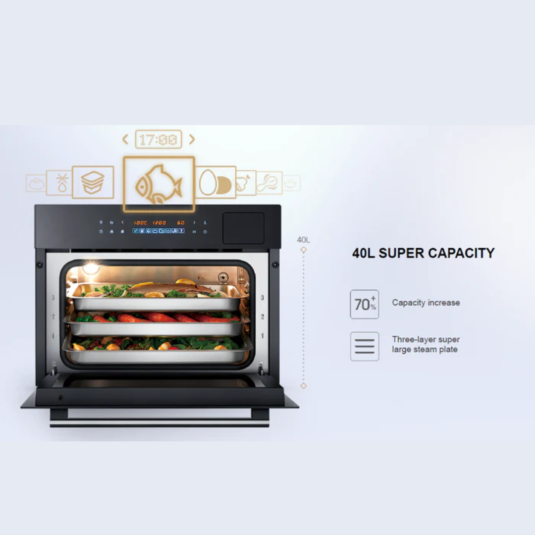 Robam 40L Steam Oven - ZQB400-S112