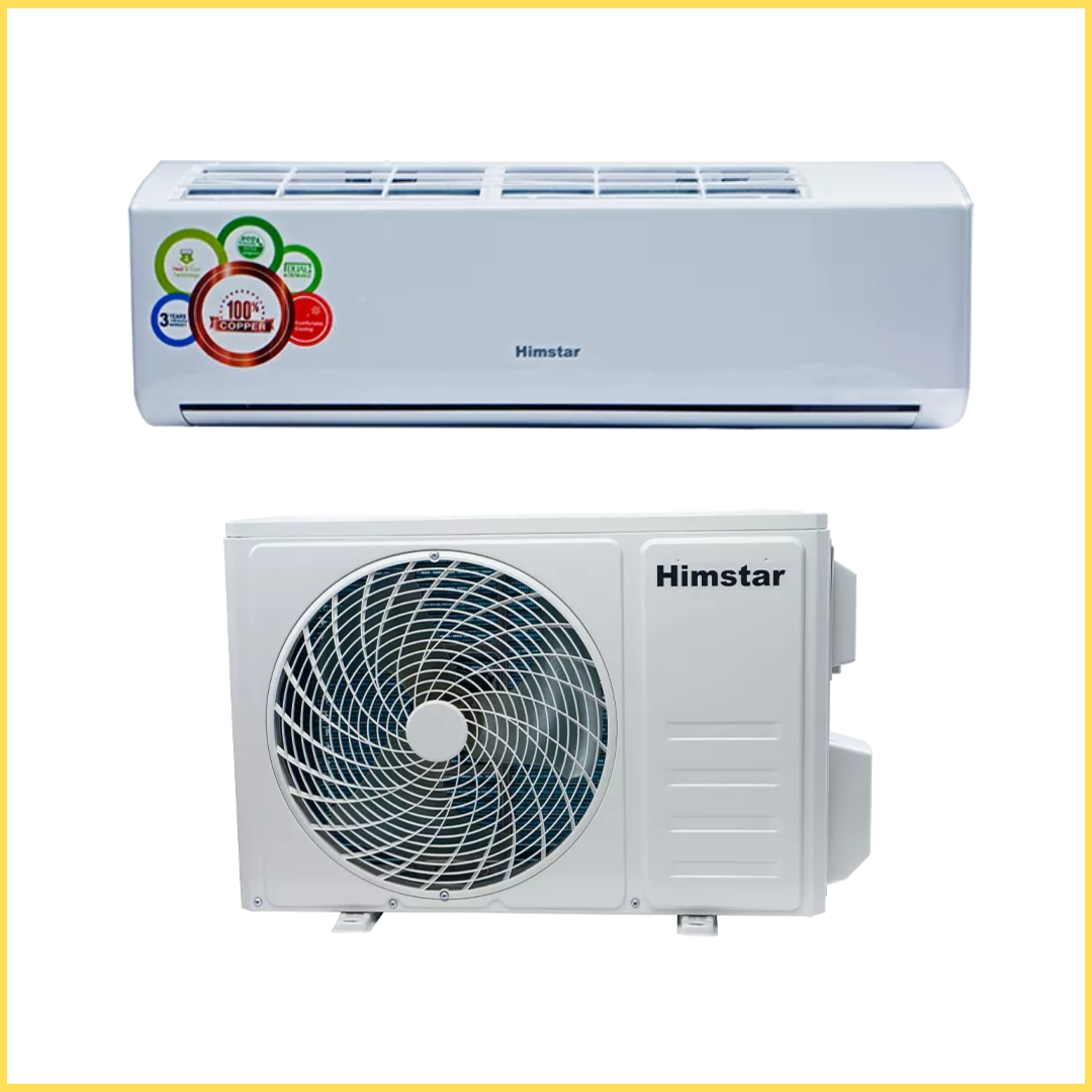 Himstar 1.0 Ton Wall Split Non-Inverter Air Conditioner - HA-12C1HCG/THA