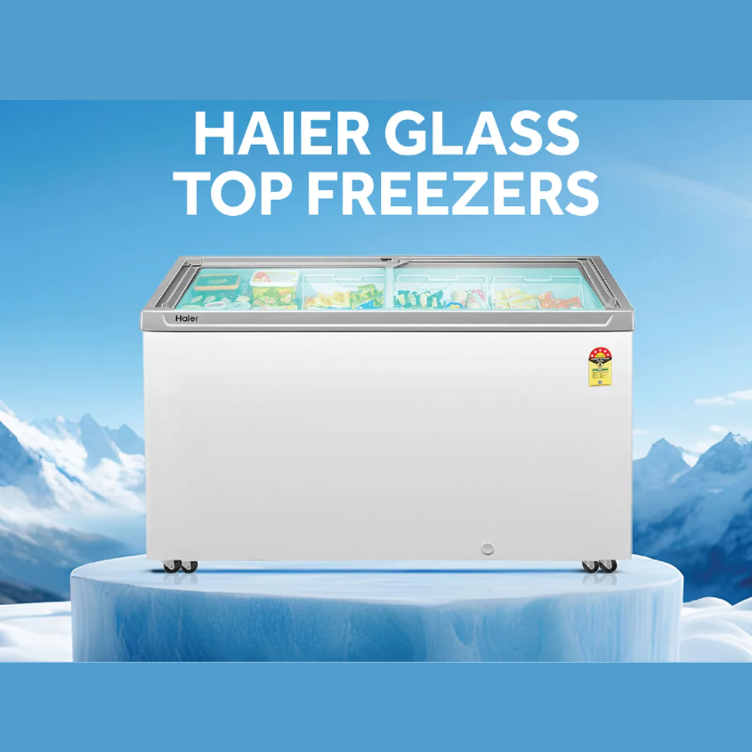 Haier 400 Liters Sliding Door Chest Freezer – HFC-400GM5