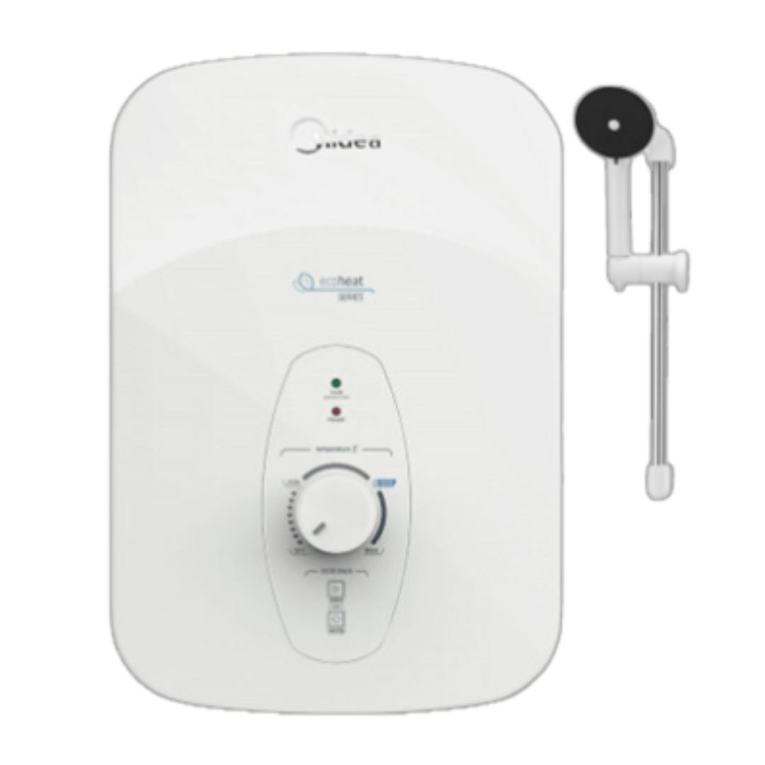 Midea 3800W Instant Water Heater Geyser - MWH-38MQNNP(W)-WB
