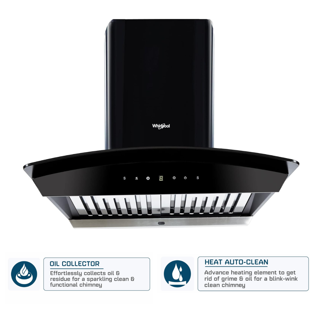 Whirlpool 60 cm Autoclean Kitchen Chimney - CG 601 HAC HOOD